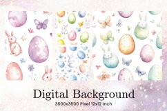 Easter Egg Background Backdrop Wallpaper Wall Art Product Image 1