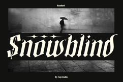 Randuel - Blackletter Display Font Product Image 9