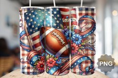 4th Of July Football Tumbler Bundle - 30 Designs Product Image 10