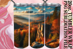 Uplifting spirits 20oz tumbler wrap, Autumn Product Image 1