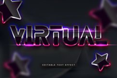 Editable Text Effect for Illustrator. Vector Graphic styles Product Image 1