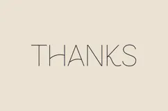 Morrow Minimal Monoline Sans Serif Font Product Image 9