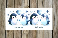 Valentine animals | cute penguin mug sublimation design PL Product Image 5