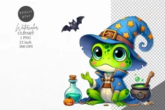 Halloween clipart, Frog clipart, Autumn clipart Product Image 1