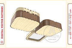 Box Organizer v27 - laser cut file - Glowforge ready SVG Product Image 9