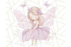 Pastel Purple Fairy Garden Clipart Enchanted Cottagecore Png Product Image 3