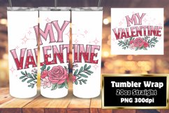 Creative 20oz Tumbler Template , Valentines Product Image 1