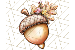 Fall Cookie Clipart PNG, Autumn Sweets Pumpkin Cookies Product Image 5