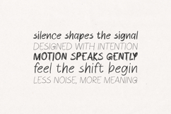 Simple Notes Soft Handwritten Font Product Image 9