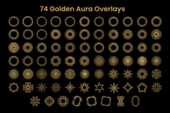 74 Golden Aura Overlays Product Image 4