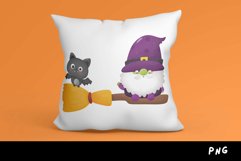 Halloween watercolor gnomes, Spooky season, Cute halloween Product Image 9