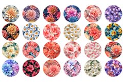 Round Wind Spinner Sublimation Bundle | Wind Spinner PNG Product Image 10