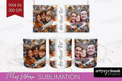 Gem Texture Photo Mug Wrap PNG - Gemstone Picture Frame Mug Product Image 1