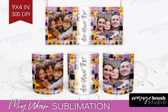 Halloween Photo Mug Wrap PNG - Spooky Picture Frame Mug Product Image 1