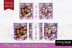 Halloween Photo Mug Wrap PNG - Spooky Picture Frame Mug Product Image 1