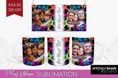 Leopard Print Photo Mug Wrap PNG - Animal Pattern Picture Product Image 1