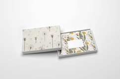 Dandelion hand-drawn wildflowers pattern collection Product Image 9