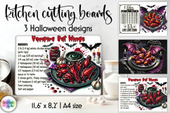 Halloween Cutting Boards Designs, Kitchen Conversion Charts Product Image 1