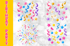 Birthday Accessories Clipart Bundle, Birthday Party Elements Product Image 11