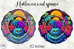 Halloween Wind Spinner Bundle | Neon Punk Style Halloween Product Image 11