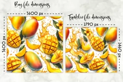 Lunch Bag Sublimation | Fruits and Berries Lunch Bag Print Product Image 2