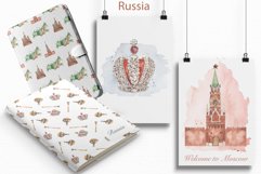 Russia watercolor collection Product Image 9