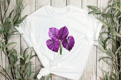 Tropical Vibrant Purple Sublimation Product Image 2