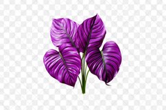 Tropical Vibrant Purple Sublimation Product Image 3