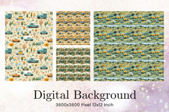 Truck Backgroud Wallpaper Seamless Pattern Digital Paper_9 Product Image 1