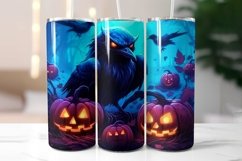 Halloween Creepy Pumpkins Tumbler Wrap Bundle Product Image 21