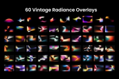 60 Vintage Radiance Overlays Product Image 5