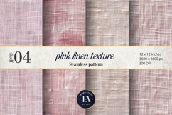 Pink Linen Texture | Fabric Pattern Product Image 1
