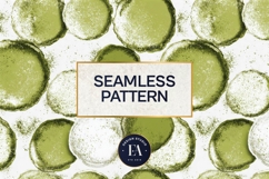 Matcha Green Tea Pattern, Matcha Aesthetic Digital Paper Product Image 3