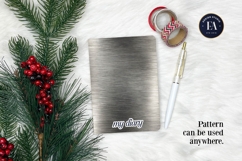 Silver Metallic Texture |Brushed Metal Background Product Image 4