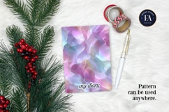 Holographic Pastel Digital Paper, Iridescent Texture Product Image 4