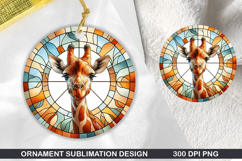 Animals Stained Glass Ornament Bundle, 30 High-Quality PNG Product Image 17