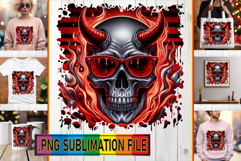 Sweet TSHIRT Designs PNG, Skull Product Image 1