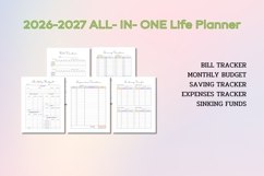 2027-2028 All in One Life Planner Product Image 6