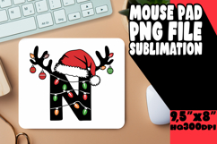 ENCHANTED mouse PAD Fun Sublimation, Christmas Product Image 1
