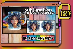 Melanin Majesty 11oz &amp; 15oz Mug Sublimation Options Product Image 1