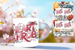 Dynamic 11oz Mug Wrap Png Template , Valentines Product Image 1