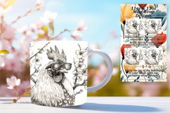 Springtime Rooster Charm: Enchanting 11oz &amp; 15oz Mug Product Image 1