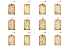 Easter Gift Tags Clipart Product Image 3