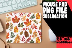 Harvest Season Mouse Pad with Autumn Patterns Product Image 1