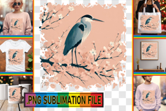 Elegant PNG TSHIRT Gift Ideas, Birds Product Image 1