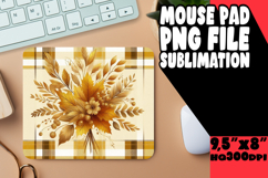 Bright DESK MAT Fun Ideas, Autumn Flower Product Image 1