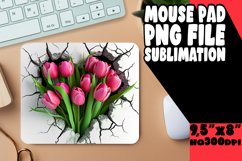 Flower Heart Sublimation Pad Product Image 1