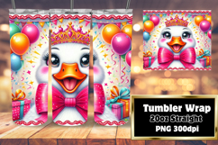 Lovely 20oz Tumbler Template for Gifts , Goose Product Image 1