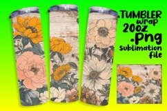 Classic Blossom Sublimation Tumbler - 20oz Magic Product Image 1