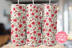 Valentine Roses Tumbler | Valentine Tumbler Wrap Product Image 1
